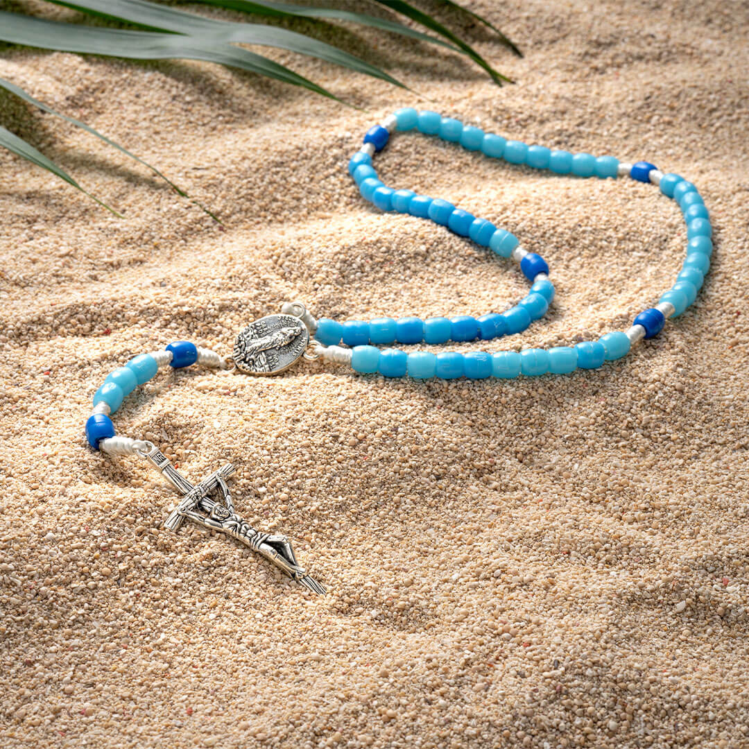 Ocean Beads Rosary